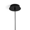Lampadario moderno Miloox DROP 1744.316.black E27 LED metallo vetro