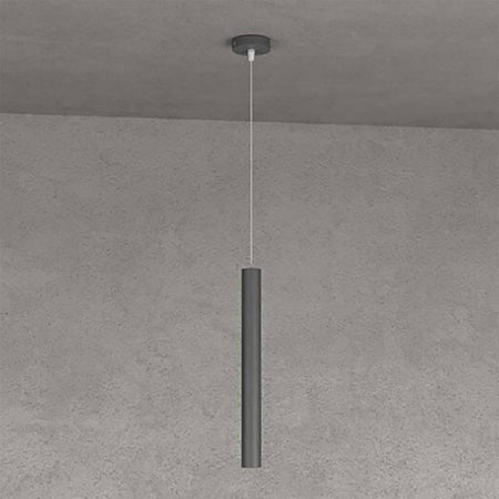 Lampadario Top light ROUND TUBE 1174 S1 GU10 LED cilindro metallo moderno