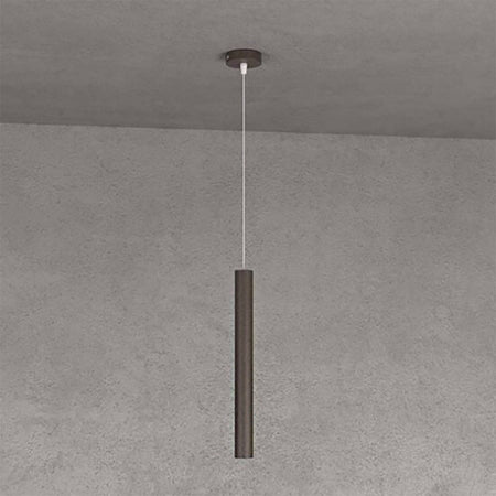 Lampadario Top light ROUND TUBE 1174 S1 GU10 LED cilindro metallo moderno