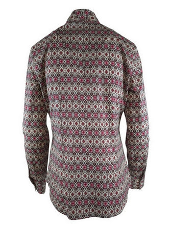 Caliban Camicie Rosa/bordeau da donna