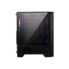 MSI MAG FORGE 120A AIRFLOW computer case Midi Tower Nero, Trasparente
