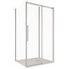Box doccia tre lati con parete fissa 8mm H200 anticalcare TARGET