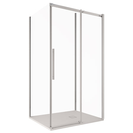 Box doccia tre lati con parete fissa 8mm H200 anticalcare TARGET