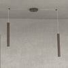 Lampadario Top light ROUND TUBE 1174 S2 GU10 LED cilindro metallo moderno