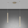 Lampadario Top light ROUND TUBE 1174 S2 GU10 LED cilindro metallo moderno