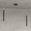 Lampadario Top light ROUND TUBE 1174 S2 GU10 LED cilindro metallo moderno