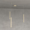 Lampadario Top light ROUND TUBE 1174 S3 GU10 LED cilindro metallo moderno