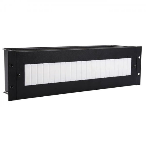 LOGON RAX630BL porta accessori (3U 19 ELECTRICAL/DIN RAIL - MODULE - BLACK - Warranty: 60M)