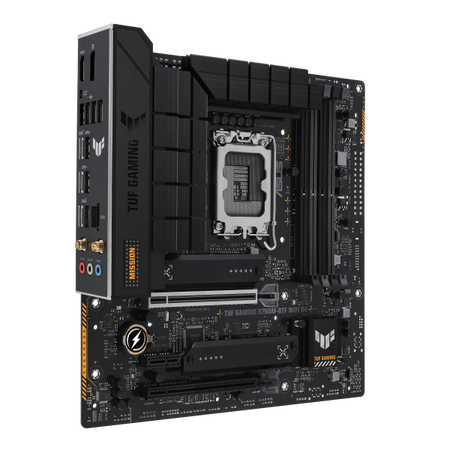 ASUS MB B760, TUF GAMING B760M-BTF WIFI D4, LGA 1700, DDR4, MATX, 90MB1E50-M0EAY0, HYDDEN CONNECTOR