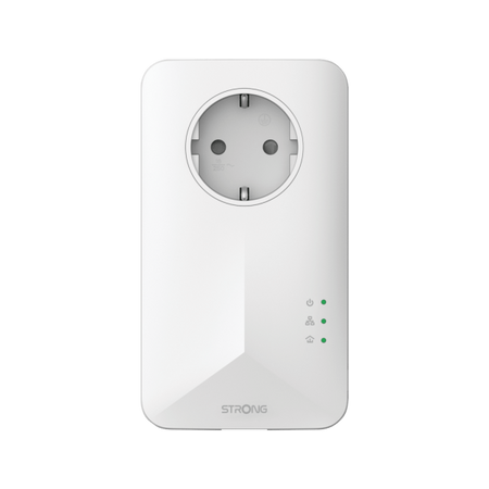 Kit Powerline Wi-Fi 1000 UE V2 1x Adattatore Powerline Wi-Fi 1000 + 1x Adattatore Powerline 1000 Bianco 2 pz