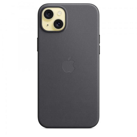 Apple Custodia MagSafe in tessuto Finewoven per iPhone 15 Plus - Nero (Apple - bagsidecover til mobiltelefon)