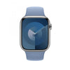 Apple Cinturino Sport blu inverno [45 mm], M/L (APPLE WATCH 45 WINTER BLUE SB M/L)
