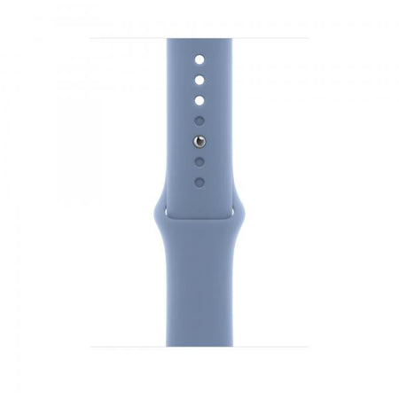 Apple Cinturino Sport blu inverno [45 mm], M/L (APPLE WATCH 45 WINTER BLUE SB M/L)