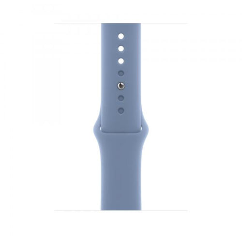 Apple Cinturino Sport blu inverno [45 mm], M/L (APPLE WATCH 45 WINTER BLUE SB M/L)