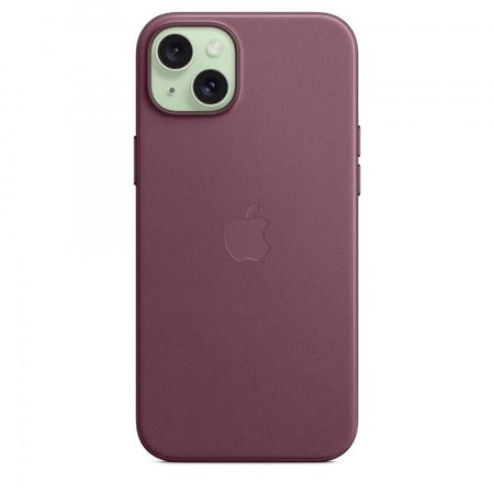 Apple Custodia MagSafe in tessuto Finewoven per iPhone 15 Plus - Gelso (Apple - bagsidecover til mobiltelefon)