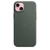 Apple Custodia MagSafe in tessuto Finewoven per iPhone 15 Plus - Sempreverde (Apple - bagsidecover til mobiltelefon)