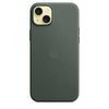 IPHONE 15 PLUS FINEWOVEN CASE GRN