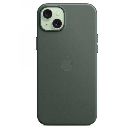 Apple Custodia MagSafe in tessuto Finewoven per iPhone 15 Plus - Sempreverde (Apple - bagsidecover til mobiltelefon)