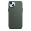 Apple Custodia MagSafe in tessuto Finewoven per iPhone 15 Plus - Sempreverde (Apple - bagsidecover til mobiltelefon)