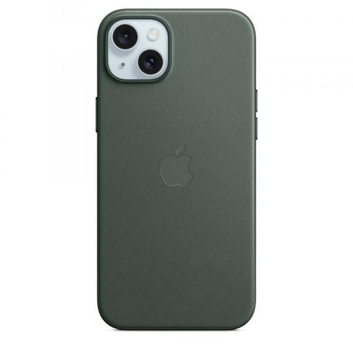 Apple Custodia MagSafe in tessuto Finewoven per iPhone 15 Plus - Sempreverde (Apple - bagsidecover til mobiltelefon)