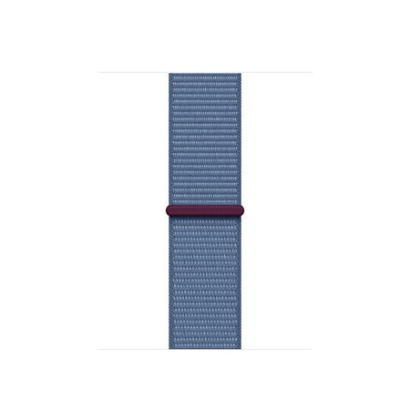 Apple MT583ZM/A accessorio indossabile intelligente Band Blu Nylon, Poliestere riciclato, Spandex (APPLE WATCH 41 WINTER BLUE SL)