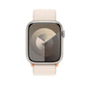 Apple MT5E3ZM/A accessorio indossabile intelligente Band Nylon, Poliestere riciclato, Spandex (APPLE WATCH 45 STARLIGHT SL)