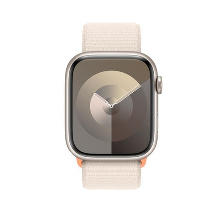 Apple MT5E3ZM/A accessorio indossabile intelligente Band Nylon, Poliestere riciclato, Spandex (APPLE WATCH 45 STARLIGHT SL)