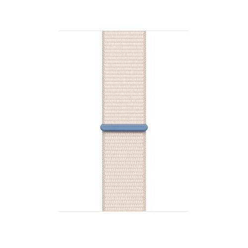 Apple MT5E3ZM/A accessorio indossabile intelligente Band Nylon, Poliestere riciclato, Spandex (APPLE WATCH 45 STARLIGHT SL)