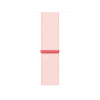 Apple MT5F3ZM/A accessorio indossabile intelligente Band Rosa Nylon, Poliestere riciclato, Spandex (APPLE WATCH 45 LIGHT PINK SL)