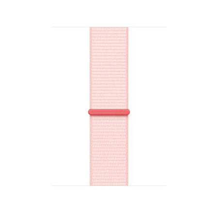 Apple MT5F3ZM/A accessorio indossabile intelligente Band Rosa Nylon, Poliestere riciclato, Spandex (APPLE WATCH 45 LIGHT PINK SL)
