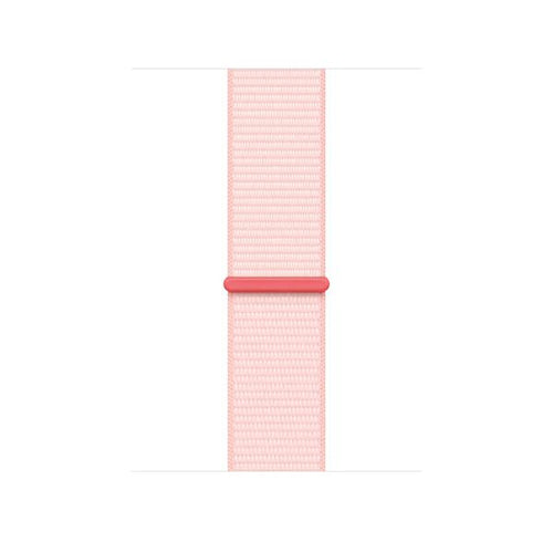Apple MT5F3ZM/A accessorio indossabile intelligente Band Rosa Nylon, Poliestere riciclato, Spandex (APPLE WATCH 45 LIGHT PINK SL)