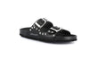 Grunland ciabatta Sara con borchie nero CB0737