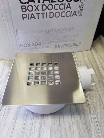 Piatto doccia in marmoresina tortora | Piletta Gratis - STAR PLUS