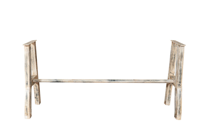 Biscottini Biscottini Base Tavolo Ghisa Anticata 150x80x20 Robusta Stabile Design Vintage