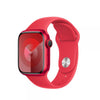 Apple MT323ZM/A accessorio indossabile intelligente Band Rosso Fluoroelastomero (-APPLE WATCH 41 RED SB M/L)