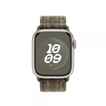 Apple MTL33ZM/A accessorio indossabile intelligente Band Multicolore Nylon (APPLE WATCH 41 SEQUOIA/ORANGE NSL)