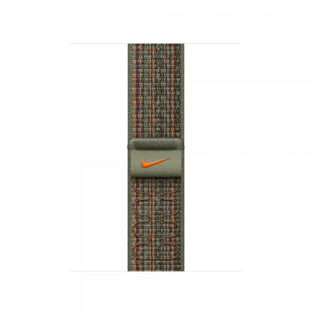 Apple MTL33ZM/A accessorio indossabile intelligente Band Multicolore Nylon (APPLE WATCH 41 SEQUOIA/ORANGE NSL)