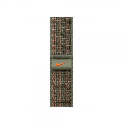 Apple MTL33ZM/A accessorio indossabile intelligente Band Multicolore Nylon (APPLE WATCH 41 SEQUOIA/ORANGE NSL)