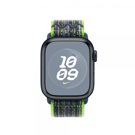 Apple MTL03ZM/A accessorio indossabile intelligente Band Multicolore Nylon (APPLE WATCH 41 BRIGHT GREEN/BLUE NSL)