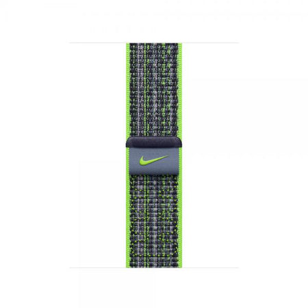 Apple MTL03ZM/A accessorio indossabile intelligente Band Multicolore Nylon (APPLE WATCH 41 BRIGHT GREEN/BLUE NSL)
