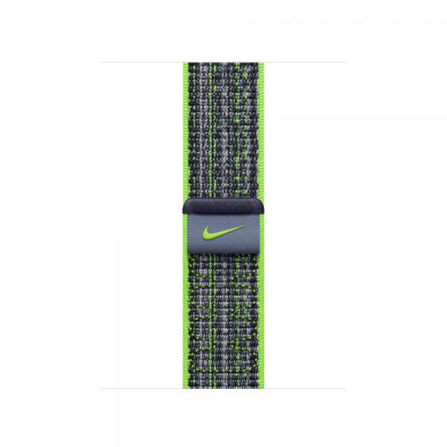 Apple MTL03ZM/A accessorio indossabile intelligente Band Multicolore Nylon (APPLE WATCH 41 BRIGHT GREEN/BLUE NSL)
