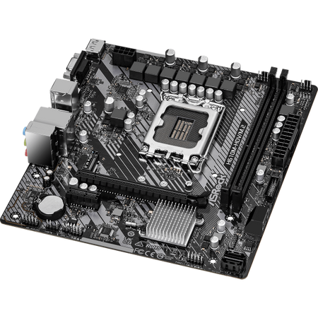 Asrock Mb 1700 12/13/14gen. H610m-hdv/m.2 R2.0 2xddr4 4xsata Vga/hdmi
