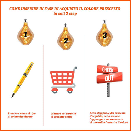 Applique classico Toscot MONTECRISTO 1104 GU10 LED biemissione maiolica toscana terracotta