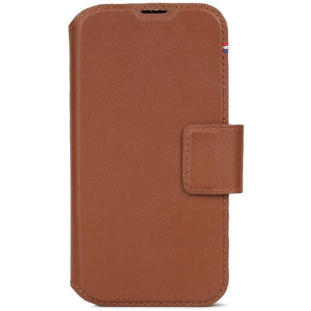 Decoded Leather Detachable Wallet fr iPhone 15 Tan