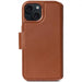 Decoded Leather Detachable Wallet fr iPhone 15 Tan