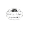 Plafoniera moderna Urban EUCLIDE PL nero 3000 LED metallo