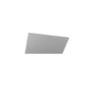 Applique Moderna Rumble Metallo Grigio 1 Luce 2G11 38,5Cm