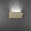 Applique Moderna Rumble Metallo Sabbia 1 Luce 2G11 38,5Cm