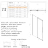 Porta doccia scorrevole trasparente H195 8mm anticalcare EUCLIDE