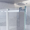 Box Doccia due lati Trasparente anticalcare porta scorrevole H195 8mm EUCLIDE